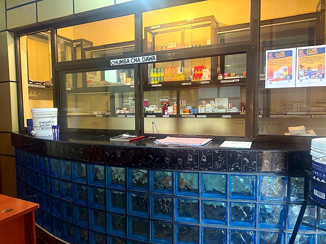 Medicine dispensing area